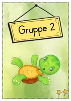 Vorschau - Bildkarten - Gruppenschilder + Stationsschilder - Schildkröte für die Schildkrötenklasse - Seite 2