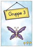 Vorschau - Bildkarten - Gruppenschilder + Stationsschilder - Schmetterlinge für die Schmetterlingklasse - Seite 3