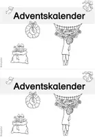 Vorschau - Arbeitsblätter - Adventskalender Klasse 3 | Mini-Heft Weihnachten Grundschule - Seite 1