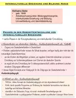 Vorschau - Text - Interkulturelle Erziehung und Bildung - Nieke, Phasen der interkulturellen Erziehung - Seite 1