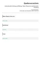 Vorschau - Text - Interkulturelle Erziehung und Bildung - Nieke, Phasen der interkulturellen Erziehung - Seite 3