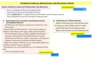 Vorschau - Text - Interkulturelle Erziehung und Bildung - Nieke, Ziele interkultureller Erziehung - Seite 1