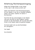 Vorschau - Arbeitsblätter - Materialpaket - Rechenspuren und Rechenspaziergänge - Seite 3