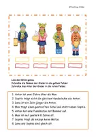 Vorschau - Arbeitsblätter - Logicals Herbst-Kinder - Deckblatt