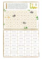 Vorschau - Arbeitsblätter - Multiplikation rationaler Zahlen - SPIELE - Seite 3