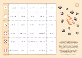 Vista previa - Hojas de trabajo - Multiplicación de números racionales - Juego - página 3