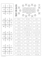 Vista previa - Juegos / Gamificación - Multiplicación de números racionales - Juego de matemáticas - página 3