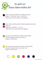 Vorschau - Stationenlernen - Welche Zahlen ergeben 100? Kopfrechnen im ZR 100, 6-fach differenziert - Seite 2