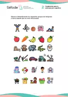 Vista previa - Hojas de trabajo - EJERCICIOS DE ATENCIÓN (4 HOJAS) - página 3