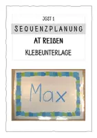 Vorschau - Lehrpläne/Lehrermaterial - AT Reißen - Sequenzplanung WG 1 JGST - Deckblatt