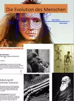 Vorschau - Unterrichtsreihen - Die Evolution des Menschen, Präsentation, Digital, - Deckblatt