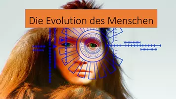 Vorschau - Unterrichtsreihen - Die Evolution des Menschen, Präsentation, Digital, - Seite 1
