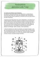 Vorschau - Arbeitsblätter - Magie der Rauhnächte – Jahresendritual für die Mittelstufe - Seite 2