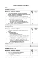 Vorschau - Klassenarbeiten - Klausur Media Medien Cartoons Englisch EF - Seite 1