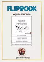 Vista previa - Hojas de trabajo - Flipbook: Aguas marinas - Portada