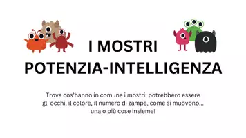 anteprima - Esercizi - Mostri: Potenziamento cognitivo e matrici di raven - Pagina 1