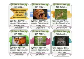 Vorschau - Spiele - Ich habe... Wer hat...?: Tiere in Fabeln - Seite 2