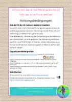 Vorschau - Präsentationen/Tafelbilder - Kunstkarten - Material-, Farb- & Formkarten (Lege bereit/Du brauchst) - Seite 1