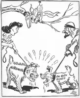 Vorschau - Arbeitsblätter - Materialpaket Nahostkonflikt Ursprünge 1947 1948 in Karikaturen - Deckblatt