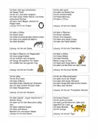 Vorschau - Spiele - wer oder was bin ich Zootiere - Seite 1