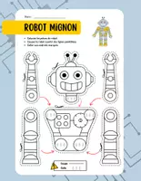 Aperçu - Préparation de séance / Séance complète - Robot à construire +7 fiches d'activités - Page de couverture