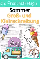Vorschau - Unterrichtsreihen - Komplettpaket - Groß- und Kleinschreibung - Rechtschreibung mit Fresch - Seite 1