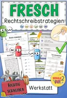 Vorschau - Arbeitsblätter - FRESCH Methode Werkstatt / Rechtschreibstrategien - Deckblatt