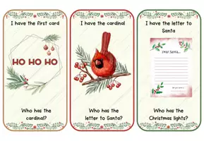 anteprima - Materiale interattivo - Gioco "Io ho..Chi ha..? -"I have.. who has..?" di Natale - Pagina 3