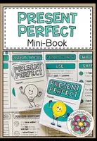 Vista previa - Tarjetas / Manipulativos - PRESENT PERFECT - Mini-Book - Portada