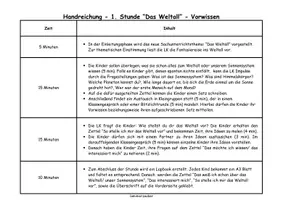 Vorschau - Arbeitsblätter - Das Weltall 1. Stunde - Seite 3