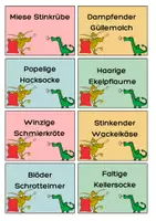 Vorschau - Spiele - Spielerisch Konflikte abbauen - Witzige Beleidigungskarten - Seite 1