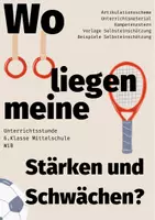 Vorschau - Stundenentwürfe - Wo liegen meine Stärken und Schwächen? Unterrichtsstunde WiB - Deckblatt