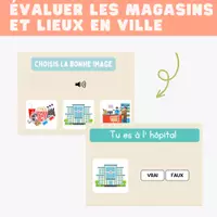Aperçu - Apprentissages en autonomie - Les professions BOOM CARDS Métiers SET 3 - Page 3