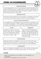 Vorschau - Arbeitsblätter - Chemie des Wassermoleküls Einstieg Biochemie - Seite 2