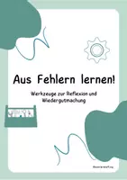 Vorschau - Fördermaterial/Inklusion - Aus Fehlern lernen: Werkzeuge zur Reflexion - Deckblatt