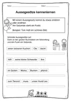 Vorschau - Arbeitsblätter - Satzarten und Satzzeichen - Seite 2