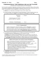 Vorschau - Arbeitsblätter - Untersuchung von Funktionenscharen und Ortskurven charakteristischer Punkte (Analysis, +Geogebra. +Lösung) - Seite 1