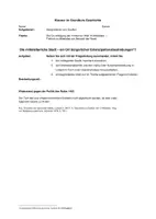 Vorschau - Test - Klausurpaket Mittelalter (2er-Set): Stadt / Selbstbestimmung der Bürger (Quelleninterpretation; inkl. EWH) - Deckblatt