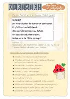 Vorschau - Unterrichtsreihen - Deutsch: Diktatpaket „ Im Herbst“ Klasse 2 Diktate - Seite 1