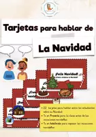 Vorschau - Bildkarten - Flashcards Feliz Navidad Weihnachten - Deckblatt