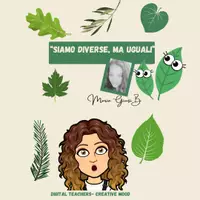 anteprima - Presentazioni / Lavagne - SIAMO DIVERSE MA UGUALI - Pagina di copertina