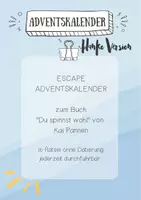 Vorschau - Stundenentwürfe - Escape Room - Adventskalender zum Buch "Du spinnst wohl" ALTE VERSION - Deckblatt