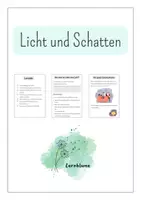 Vorschau - Unterrichtsreihen - Licht und Schatten - Deckblatt