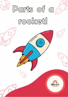 Vista previa - Hojas de trabajo - Parts of a Space Rocket! - Portada