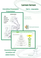 Vorschau - Stundenentwürfe - Lernen lernen Teil 1 - Interactive Präsentation - Deckblatt