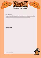 Vorschau - Stundenentwürfe - Halloween - Around the World - Seite 3
