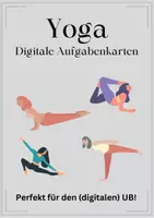 Vorschau - Arbeitsblätter - Digitale Aufgabenkarten - Yoga - Perfekt für den (digitalen) UB! - Deckblatt