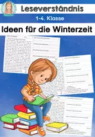 Vorschau - Arbeitsblätter - Leseverstehen | Winter | Textverständnis | Lesetraining | Lesen und verstehen - Deckblatt