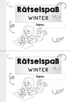 Vorschau - Stationenlernen - Winter Mini-Heft | Klasse 1-4 | Rätsel & Knobelaufgaben Grundschule - Seite 1