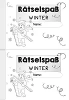 Vorschau - Stationenlernen - Winter Mini-Heft | Klasse 1-4 | Rätsel & Knobelaufgaben Grundschule - Seite 2